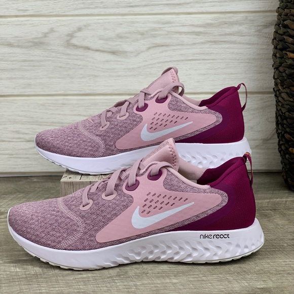 nike legend react plum